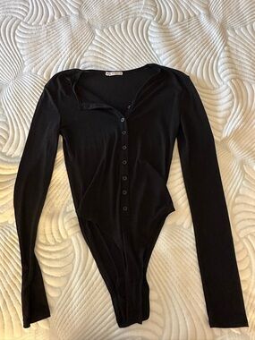 Zara Black Bodysuit